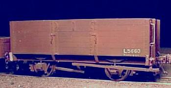 Wooden L wagon