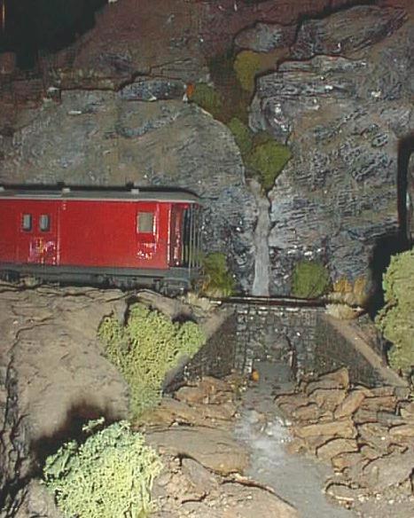 30 foot van at waterfall